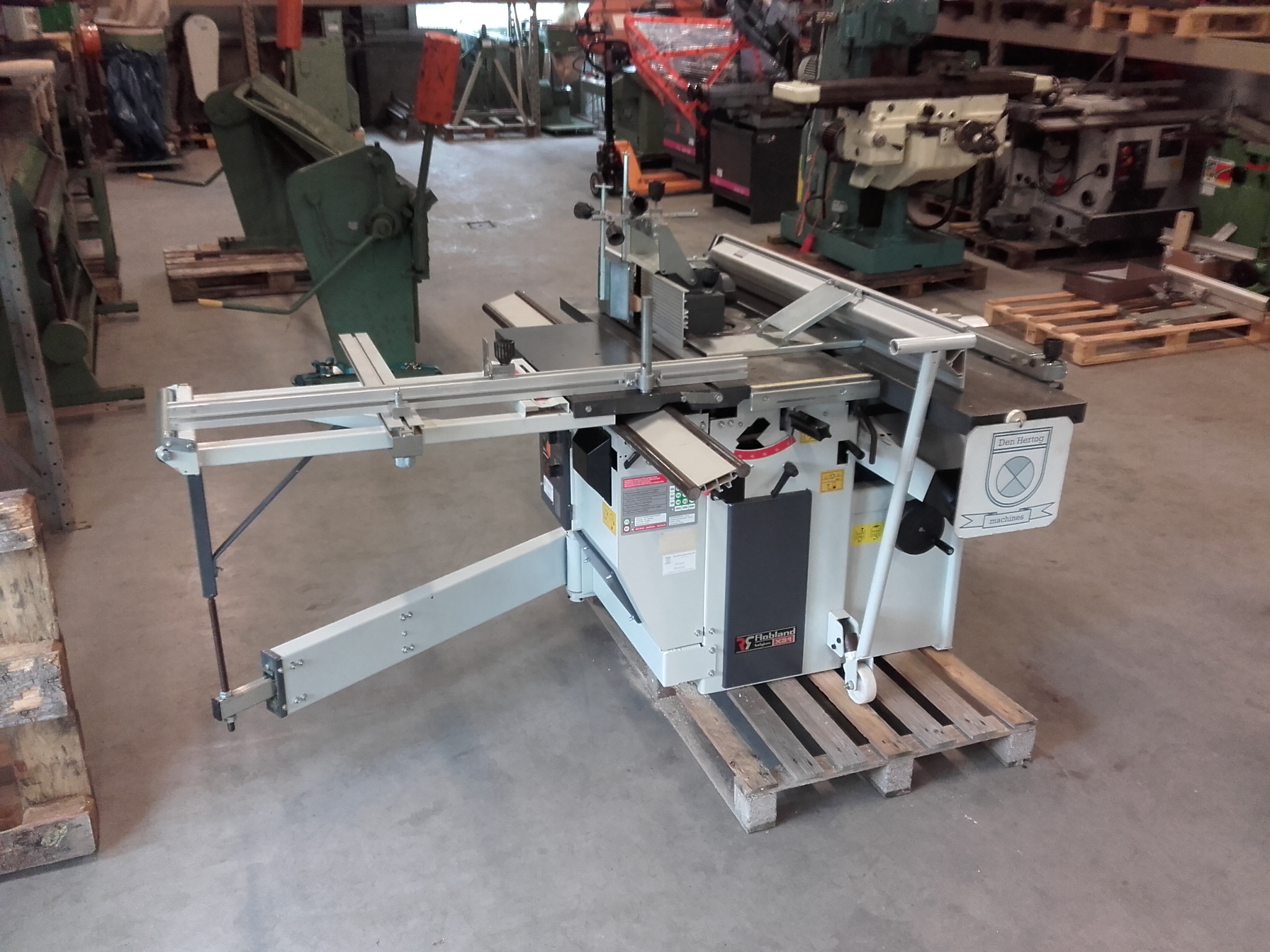 Reisbureau herhaling Stijg Robland combinatiemachine LX31 formaatzaag freesbank langgatboor gebruikte  machine